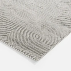 inny Dywan nowoczesny srebrny SAHARA 120x170 cm