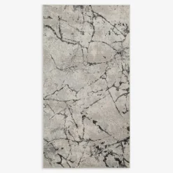 Dywan nowoczesny szary BRONTE 80x150 cm