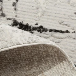 Dywan nowoczesny szary BRONTE 80x150 cm