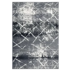 Dywany Z Krótkim Włosiem| Dywan nowoczesny szary SUMATRA 120x170 cm