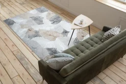 Chodniki|Dywany Z Krótkim Włosiem| Dywan nowoczesny w liście MIGUEL 80x150 cm