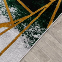 Dywan nowoczesny ze złotym wzorem BELLAGIO 120x170 cm