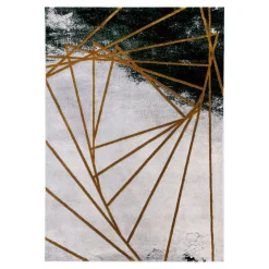 Dywan nowoczesny ze złotym wzorem BELLAGIO 160x230 cm