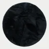 Dywany Z Krótkim Włosiem| Dywan okrągły antracytowy PULY 100 cm