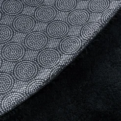 Dywany Z Krótkim Włosiem| Dywan okrągły antracytowy PULY 100 cm