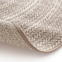 Dywan okrągły boho beżowy GINO 120 cm