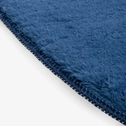 Dywany Shaggy| Dywan okrągły ciemnoniebieski PULY 80 cm