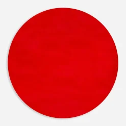 inny Dywan okrągły czerwony RABBII 100 cm
