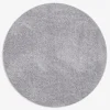 Dywany Z Krótkim Włosiem| Dywan okrągły jasnoszary CLEVER 130 cm