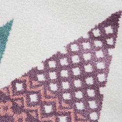 Dzieci Dywan okrągły KIDS GÓRY 120 cm