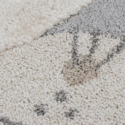 Dzieci Dywan okrągły kot KINDER 120 cm