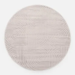 inny Dywan okrągły kremowy SAHARA 120 cm