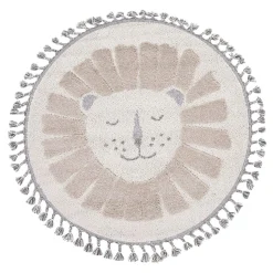 Dzieci Dywan okrągły lew KINDER 120 cm