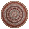 Dywan okrągły na zewnątrz rudy MUNRO 120 CM