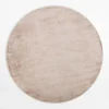 Dywany Z Krótkim Włosiem|inny Dywan okrągły PEARL, beżowo-kremowy, 160 cm
