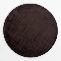 Dywany Z Krótkim Włosiem|inny Dywan okrągły PEARL, brązowy, 160 cm