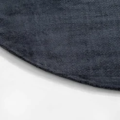 Dywany Z Krótkim Włosiem|inny Dywan okrągły PEARL, granatowy, 160 cm