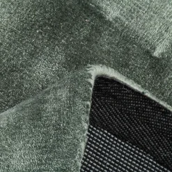 Dywany Z Krótkim Włosiem|inny Dywan okrągły PEARL szaro-zielony 160 cm