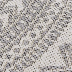 Dywany Zewnętrzne|Dywany Zewnętrzne| Dywan okrągły PIATTO SZARY 120 cm