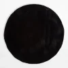 inny Dywan okrągły RABBIT, czarny, 120 cm