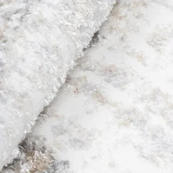 Dywan okrągły retro szary SALSA 100 cm