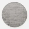 inny Dywan okrągły srebrny SAHARA 120 cm