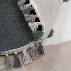 Dzieci Dywan okrągły w kropki MUUM 120 cm