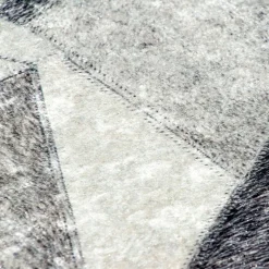 Dywan okrągły w trójkąty SEVILLA 80 cm