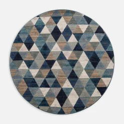 inny Dywan okrągły w trójkąty SORRENTO 160 cm