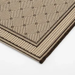 Chodniki|Dywany Zewnętrzne| Dywan płaskotkany beżowy JUTA 80x150 cm