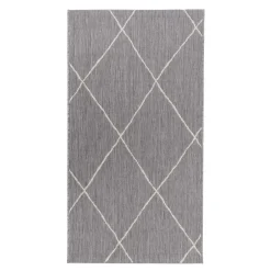 Dywan PIATTO SZARE ROMBY 80x150 cm