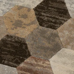 Dywany Z Krótkim Włosiem| Dywan plaster miodu beż SORRENTO 160x230 cm