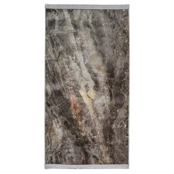 Dywan połyskujący z frędzlami złoty COSMIC 80x150 cm