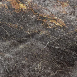 Dywan połyskujący z frędzlami złoty COSMIC 80x150 cm