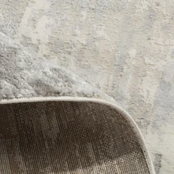 Dywan przecierany szary BRONTE 80x150 cm