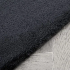 Dywany Rabbit|Dywany Shaggy| Dywan RABBII CZARNY 120x160 cm