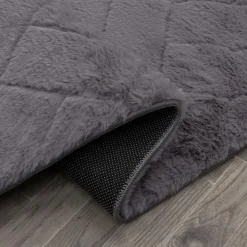 Dywany Rabbit|Dywany Shaggy| Dywan rabbit ciemnoszary MONTANA 120x160 cm