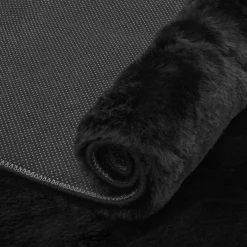 Dywany Rabbit|Dywany Shaggy| Dywan rabbit czarny MONTANA 160x220 cm