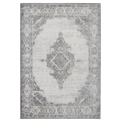 Dywany Z Krótkim Włosiem| Dywan retro szary SALSA 120x170 cm