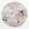 inny Dywan retro VISION, szaro-beżowy, okrągły, 120 cm
