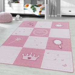 Dywany Dziecięce|Dywany|inny Dywan różowy dla małej księżniczki PLAY 120x170 cm