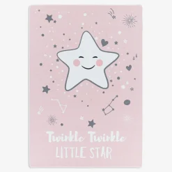 Dywany Dziecięce|Dywany| Dywan różowy z gwiazdką PLAY 100x150 cm