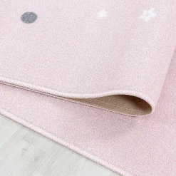 Dywany Dziecięce|Dywany| Dywan różowy z gwiazdką PLAY 160x230 cm