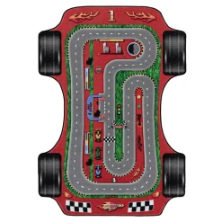 Dywany Dziecięce|Dywany| Dywan samochód czerwony PLAY 120x170 cm