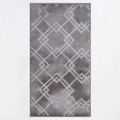 Chodniki|Dywany Z Krótkim Włosiem|inny Dywan srebrny 3D VIVA 80x150 cm