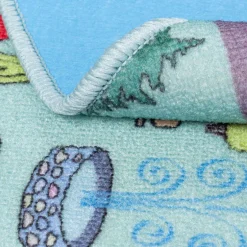 Dywany Dziecięce|Dywany|inny Dywan STELLA, okrągły, ulice, morski, 120 cm