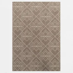 Dywany Zewnętrzne|Dywany Zewnętrzne|inny Dywan szarobeżowy PIATTO 160x230 cm