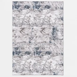 inny Dywan szarogranatowy PRZECIERKA VISION 3D 150x220 cm