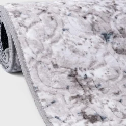 inny Dywan szarogranatowy PRZECIERKA VISION 3D 150x220 cm