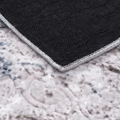 Dywany Z Krótkim Włosiem|inny Dywan szarogranatowy PRZECIERKA VISION 3D 120x160 cm